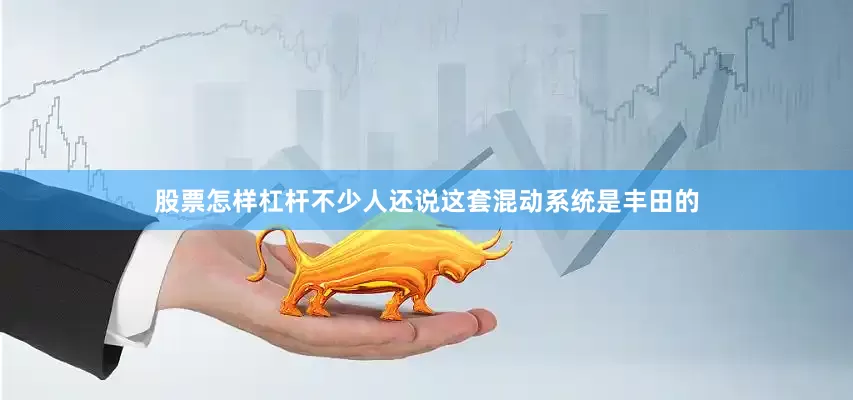 股票怎样杠杆不少人还说这套混动系统是丰田的